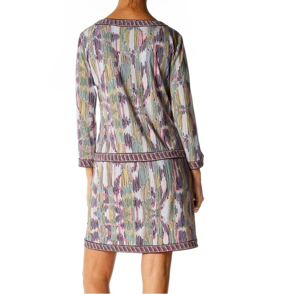 Colorful bohemian BCBG a-line dress - Picture 3 of 7